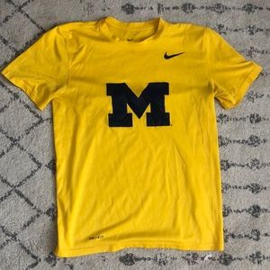 University of Michigan Dri-fit shirt